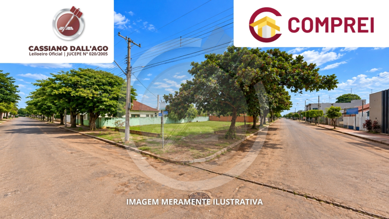 Leilão Judicial de Terreno em Sidrolândia - Sidrolândia - MS