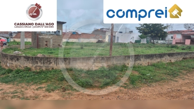 Terreno, com uma área de 1.385,85m², situado na Rua Aluísio Mota de Lima, Pão de Açúcar, Taquariting