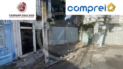 Terreno com uma área de 160,33m², situado na Rua da Glória, nº 189, Boa Vista, Recife-PE 1º Leilão: 