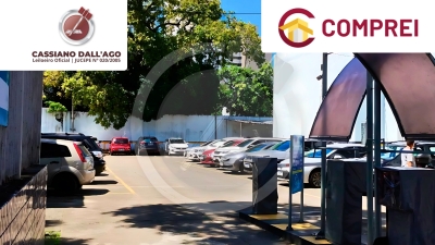 Imóvel, com área de 480m², utilizado para estacionamento, na Avenida Visconde de Albuquerque nº 684,