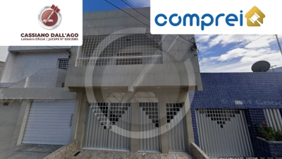 Imóvel com 02 pavimentos, edificado em um terreno com área de 108m², na Rua Félix Paiva, nº 135, São